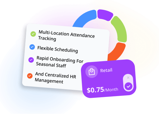 A retail checklist for multi-location attendance tracking, flexible scheduling and rapid onboarding of seasonal staff