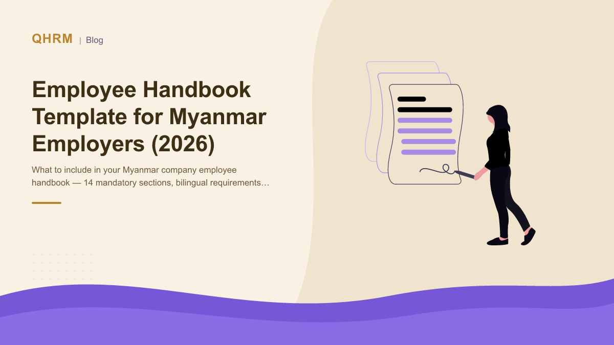 Employee Handbook Template for Myanmar Employers (2026)