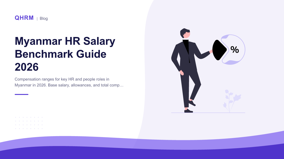 Myanmar HR Salary Benchmark Guide 2026